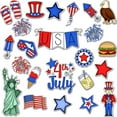 thumbnail image 2 of TIMIFIS A Stickers, Home Decor Independence Day Magnetic Sticker Refrigerator Sticker Home Decoration Magnetic Suction Non Adhesive Car Body Metal Adsorption, 2 of 8