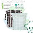 thumbnail image 5 of HECCEI 2 Pack Wet Bags Waterproof Wet Dry Bags for Swimsuit, Soft Check, 5 of 9