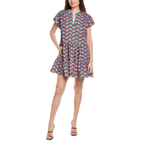 SALONI womens  Mini Dress, UK10/US 6, Red