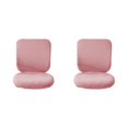 thumbnail image 1 of Guardoinrt Soft and Breathable Swivel Chair Cover Seating Experience Pink Backrest + Cushion Cover 2Set, 1 of 6