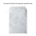thumbnail image 4 of Guardoinrt Fine Mesh Filter Bags With Rope Easy To Clean And Reusable Reusable And Environmental Friendly white 300 Mesh20*30cm, 4 of 6