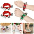 thumbnail image 6 of 8Pcs Wrist Bells Multicolor Wrist Band Wrist Bells Musical Rhythm Bracelet Ankle Bells Adults Rattles Instrument, 6 of 8