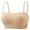 Beige, variant on Tube Top Wireless Bras for Women Design One-Piece Gathers Push-Up Full Coverage Comfortable Daily Wear Supportive No Underwire Lingerie