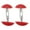 Red, variant on Jiandong Shoe Stretchers Adjustable Plastic Shoe Trees for High Heels & Boots - Red(3.35X2.17X0.98Inch)