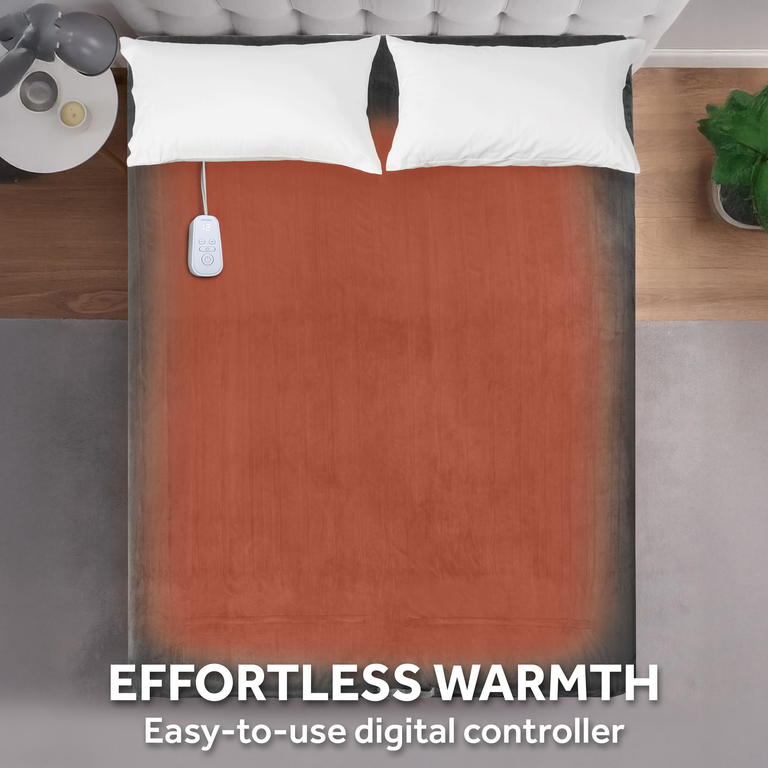 Sunbeam Heated Microplush Bed Blanket, Twin Size photo 5
