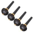 thumbnail image 1 of Fiddle Tuning Peg, Ebony Wood Violin Peg 4Pcs Anti Slip Knobs Violin Accessories  For Tuning, 1 of 8