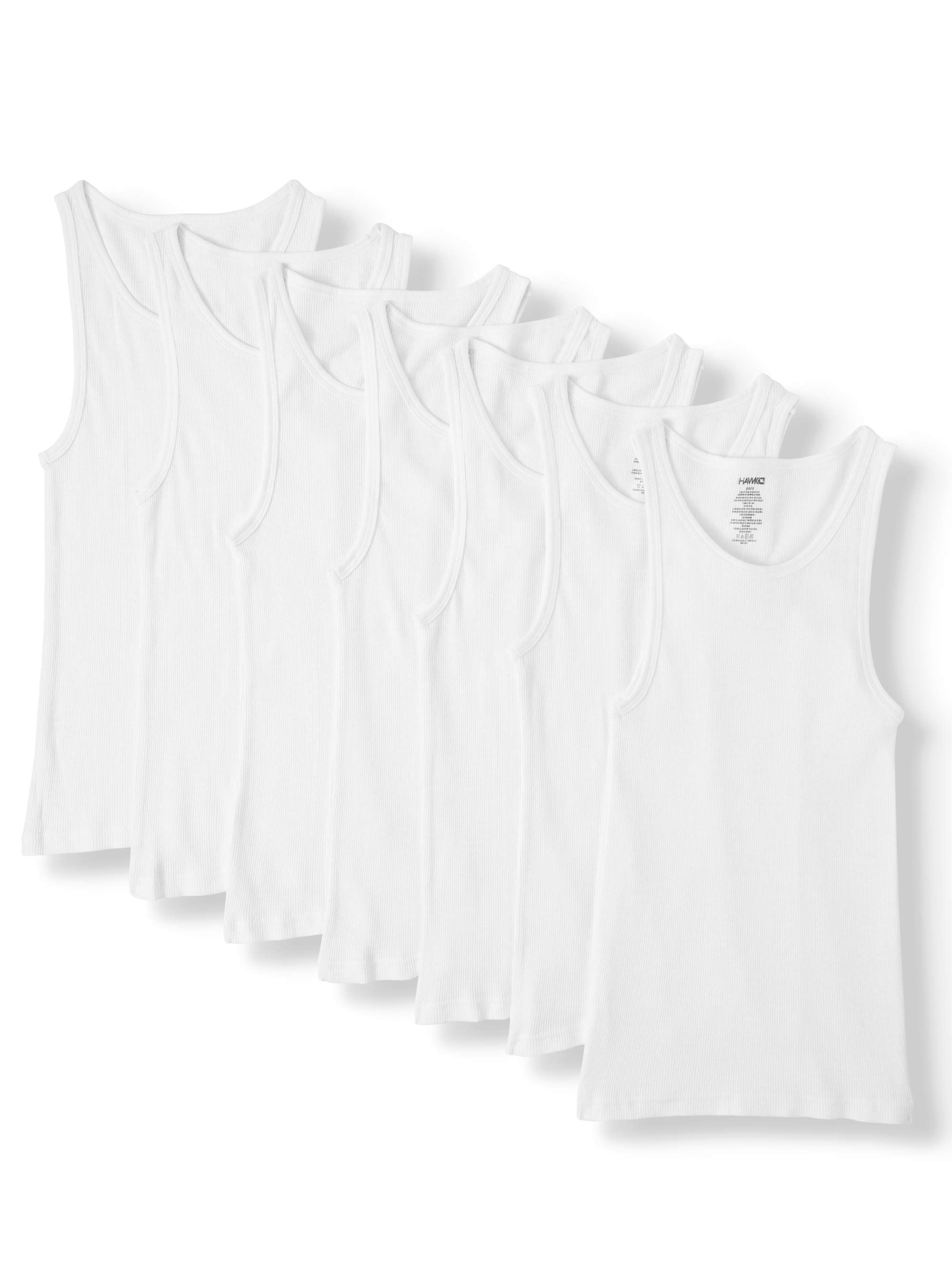 Tony Hawk Boys Undershirts, 7 Pack A-Shirt Tanks Sizes 7-16 - Walmart.com