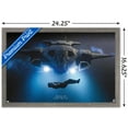thumbnail image 3 of Halo Infinite - Master Chief in Space Wall Poster, 14.725" x 22.375", Framed, 3 of 4