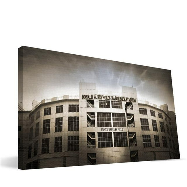 Arkansas 16x36 Donald W. Reynolds Razorback Stadium Toile