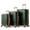 Premium-Deep Green, variant on Zimtown Luggage 5 Piece Sets Suitcase ABS Hardside with Spinner Wheels and TSA Lock, Red