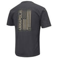 thumbnail image 3 of Men's Colosseum Heather Black Navy Midshipmen Big & Tall OHT Military Appreciation Playbook T-Shirt, 3 of 4