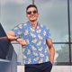 thumbnail image 4 of Fotbe Kawaii Corgi Camiseta Polo de Golf para Hombre con Estampado – Camisa Deportiva Transpirable con Cuello Abotonado-X-Large, 4 of 6