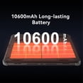 thumbnail image 4 of Cubot TAB KINGKONG, Rugged Tablet Android 13, 16GB RAM(8GB 8GB Extended), 256GB ROM, 10600mAh,10.1" FHD Screen-Black, 4 of 6