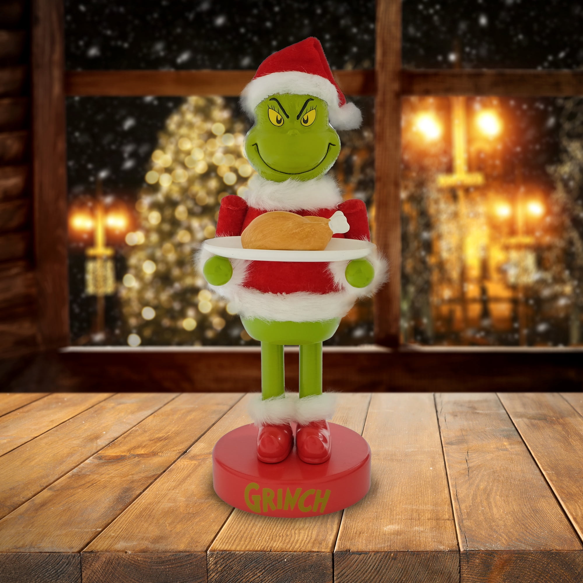 Dr. Seuss' How The Grinch Stole Christmas 11 Inch Collectible Wooden Nutcracker, by Ruz