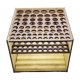 thumbnail image 2 of Porta pinceles, estante de almacenamiento de mesa, portalápices, decoración de oficina o del hogar, MDF, 2 of 8