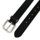 thumbnail image 5 of Cinturón Tommy Hilfiger Raw Edge Jean de cuero negro para hombre, 5 of 6