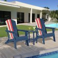 thumbnail image 4 of Aoodor Outdoor Folding Adirondack Chair 33.4x29.5x37.2 Inch, 4 of 11