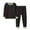 C, variant on Kids Boys Girls Thick Thermal Underwear Toddler Baby Winter Base Layer Cotton Long Johns Sets 3-17Y