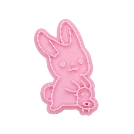 

Easter Decorations Outdoor Three- Pressing Cookie Easter Cookie Baking Home Tool Creative 3d Cute Moulds Pancake Shapes Molds Christmas