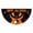#03, variant on Difdany Halloween Flag, Polyester Halloween Bunting Flag with Semicircle Pumpkin Face Ghost Cat Spider and Candy Graphics for Porch Patio Garden and Party Decor