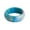 A, variante sur FcBaudy Bagues pour Femmes, Cadeaux pour Femmes Acrylique Coloré Épais avec Filles Dames Bijoux de Plage Style Simple Bague Bleue