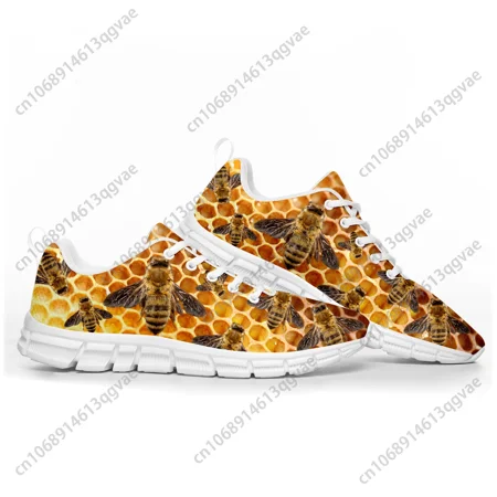 

Bee Honeybee Sports Shoes Mens Womens Teenager Kids Children Sneakers Popularity Casual Custom High Quality Couple Shoes White