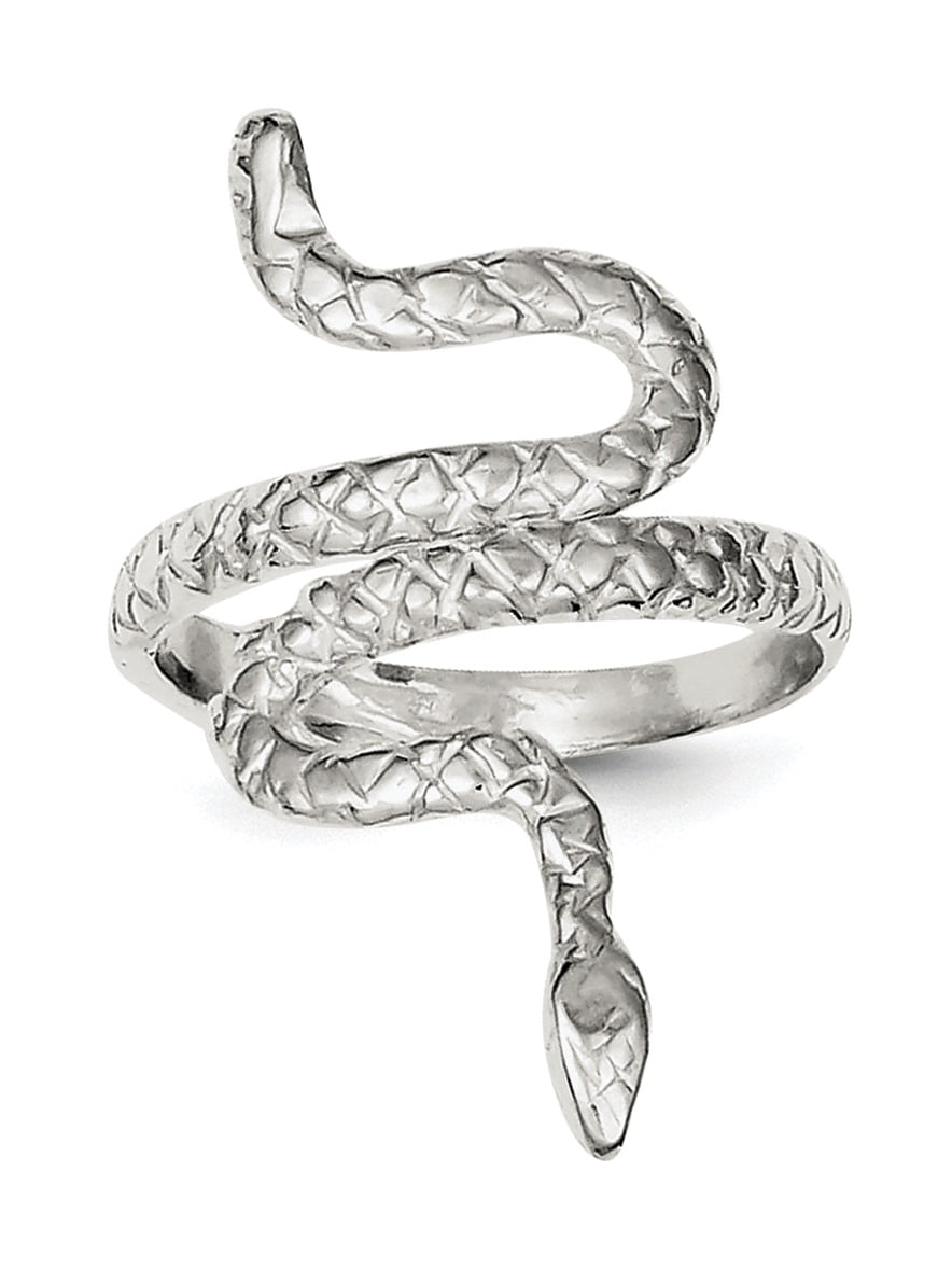 Sterling Silver Snake Ring - Walmart.com