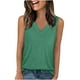 thumbnail image 2 of Top corto,Blusa informal con cuello en V para mujer, manga corta, estampada, 95 % poliéster, 5 % elastano, largo regular para uso diario, sopatenor, 2 of 8