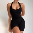 thumbnail image 1 of Top deportivo de una pieza cómodos pantalones cortos sin mangas mono deportivo para mujer para fitness en interiores ANGGREK Otros, 1 of 8