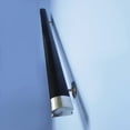 thumbnail image 3 of ATT Hardware Luxury Wall Mount Handrail,Indoor Stair Railing, PVC, Black, 12FT, 3 of 6