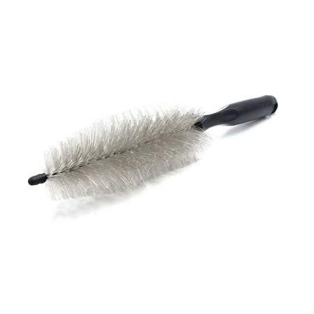 Universal Gray Wheel Tyre Tire Rim Tapered Washing Cleaning Brush for Auto