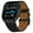 Black, variant on Leather Band for Apple Watch Ultra 2/1 49mm, Vintage Leather Strap Band with Black Metal Buckle & Edge Stitching, Band for iWatch Series 10 9 8 7 6 5 4 3 SE 2 1 42/44/45/46mm Men Women, Redbrown