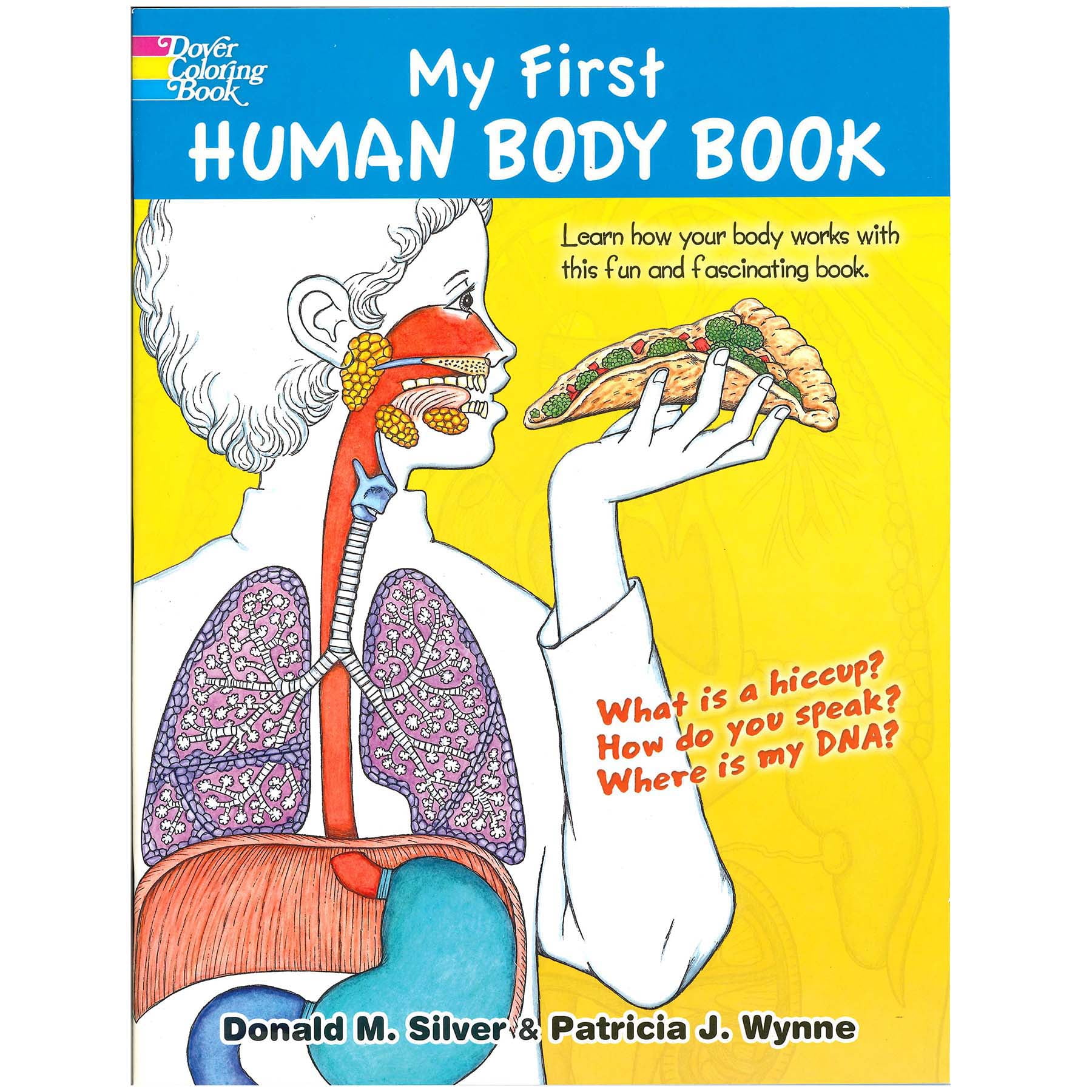 Dover Coloring Book My First Human Body Coloring Book, Pack of 6