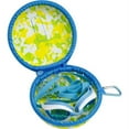 thumbnail image 2 of VIEW Swimming Gear Swim Goggles Case, Lime Green/Yellow, 2 of 6