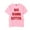 pink, variant on Latto Merch Big MAMA Better T-shirt Women Men Casual Fashion Short Sleeve Tee