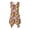 Colorful Graffiti Star Pattern, variant on HELLHERO Ribbon Sleeveless Sundress, Side Pockets Summer Sleeveless Dress with Irregular Hem Asymmetric for Party