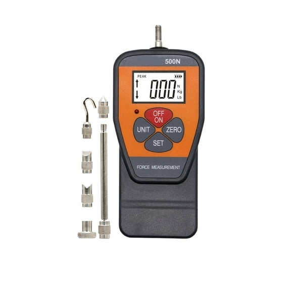 Digital Force Gau Push Pull Force Tester Equipment Portable Meter High Precision Press 100N/200N/300N/500N Dynamomet ,Comfortable to Use