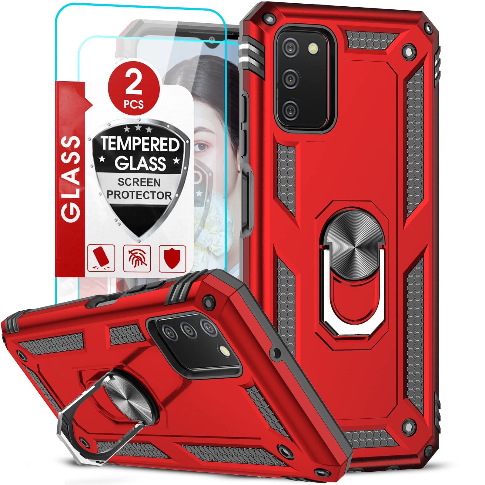 Leyi Summer Savings Samsung AO3S Phone Case with Samsung AO3S Screen