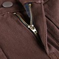 thumbnail image 4 of Women Jeans Solid Color Pocket Patchwork Wide Leg Pants, 4 of 6