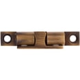 thumbnail image 2 of Stone Harbor Hardware Friction Catch, 1-1/8 Inches, Antique Brass, 2 of 3