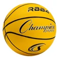 thumbnail image 2 of Champion Sports Rubber Intermediate Basketball, Heavy Duty Pro-Style Basketballs, Premium Basketball Equipment, Indoor Outdoor - Sports Education Supplies (Size 6, Yellow), 2 of 7