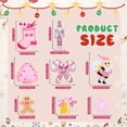thumbnail image 2 of Tigeen 48 Parches Navideños Rosa para Planchar, Bordados, 2 of 7
