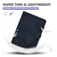 thumbnail image 5 of TECH CIRCLE Plain Case for Galaxy Tab A9 Plus 2023 - Magnetic Folio Case with [Auto Sleep Wake & Adjustable Viewing Stand Angle] Lightweight Fabric Cover for Galaxy Tab A9+ 11" SM-X210/X215, Dark Blue, 5 of 7