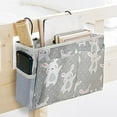thumbnail image 1 of Birdeem Easter Bunny Bedside Pocket Small Tool Storage Rack Book Bed Sorter Sofa Hanging Bag, 1 of 12