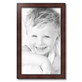 thumbnail image 2 of ArtToFrames 15x25" Honors Mahogany Picture Frame, Brown Wood Poster Frame, with Regular Acrylic and 2 (FBPL-5155), 2 of 7