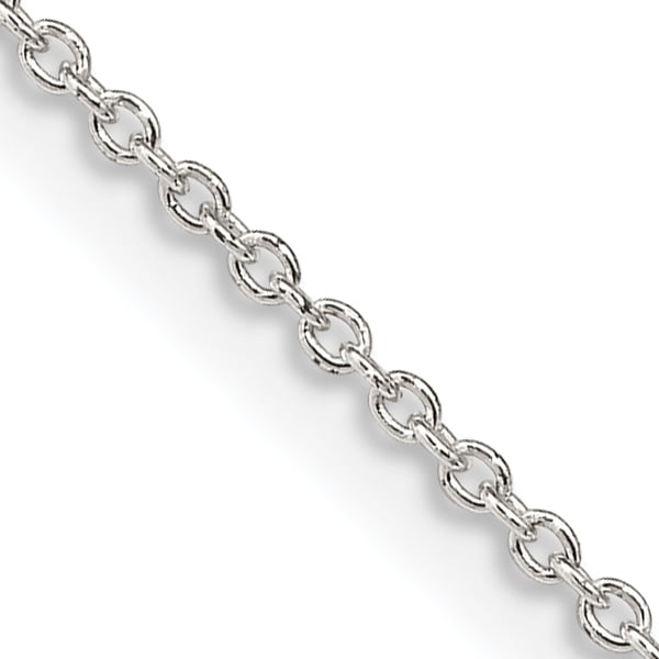 1.25mm Cable Chain Necklace 20 Inch 