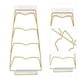 thumbnail image 5 of 1 juego de soporte para tapas de ollas para el hogar, colgador de tapas de pared, práctico organizador de tapas, 5 of 6
