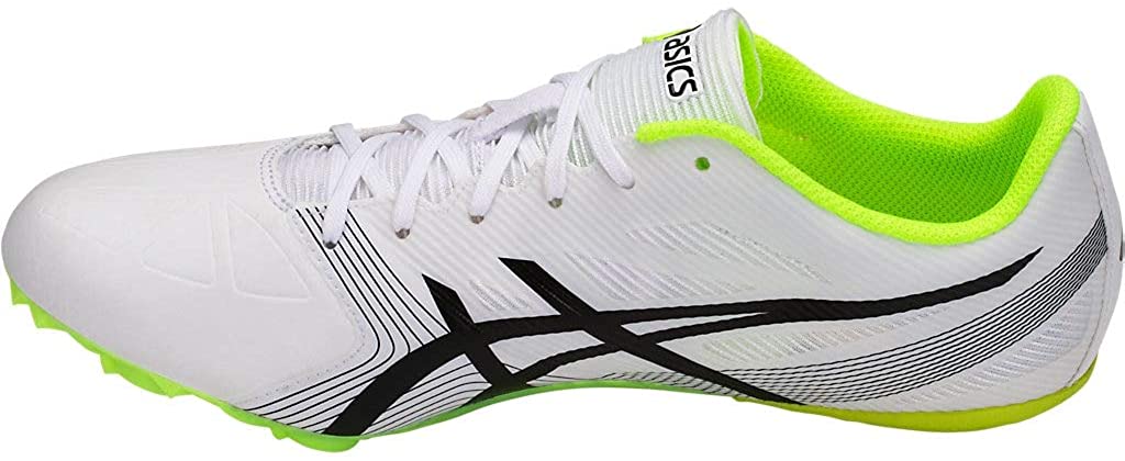 Asics HyperSprint 6 Men's Track and Field Shoes - White, Black, Yellow - image 4 of 9