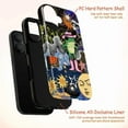 thumbnail image 4 of Cowboy Frog Psychedelic Collage Phone Case, Retro Trippy Aesthetic Protective Cover for iPhone 16 15 14 13 12 11 Pro Max Plus Mini, 4 of 6