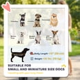 thumbnail image 4 of PawHut Foldable Pet Stroller for Small Dogs and Cats with Mesh Windows, 4 of 10